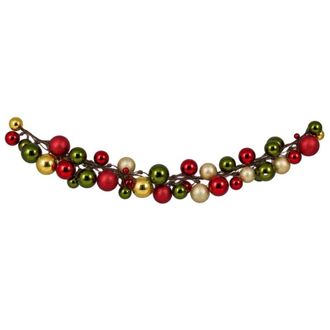 MiCa Decorations Guirnalda navide&ntilde;a multicolor h10xb10xl180cm