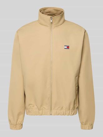 Tommy Jeans Regular Fit Blouson in Beige, Gr&ouml;&szlig;e XXL