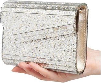 Jimmy Choo London Donna, Borse, Grigio, Taglia unica, new