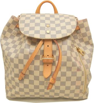 Louis Vuitton Damier Azur Azur Damier Canvas Backpack (Pre-Owned)