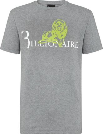 Billionaire Boys Club T-shirt Ronde Hals Leeuw - Heren - T-shirts - Grijs - 3XL - Katoen - Tops