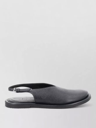 STUDIO NICHOLSON leather slingback sandals