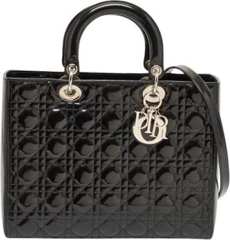 Dior Pre-owned Handbags, female, Black, Size: ONE SIZE Pre-owned Tote Bag