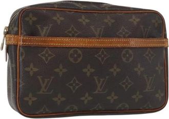 Louis Vuitton Pre-owned Clutches, female, Brown, Size: ONE SIZE Pre-owned Vintage Clutch
