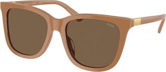 Polo Ralph Lauren PH4201U 619673 Womens Sunglasses Brown Size 55