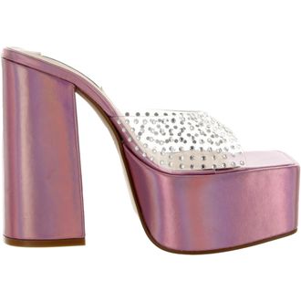 Steve Madden Ruby Heeled SandaI Iridescent RUBY-IRI Womens