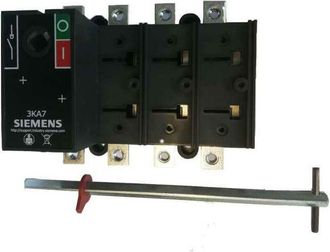 SIEMENS Sezionatore Quadripolare 4x100 NH senza comandoSIE3KL71214DA00