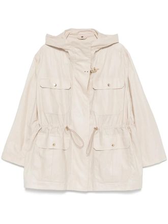 Fay Parka met capuchon - Beige