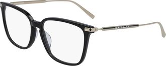 Longchamp Stijlvolle Brillen - Dames - Brillen - Zwart - 54 MM - Accessoires