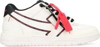 Off-white Schoenen, Heren, Wit, 44 EU, Leer, Out Of Office Sneakers