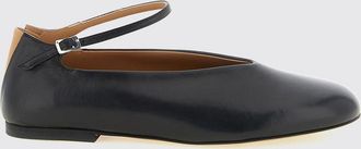 Jil Sander Ballerine Elyss in nappa con cinturino alla caviglia