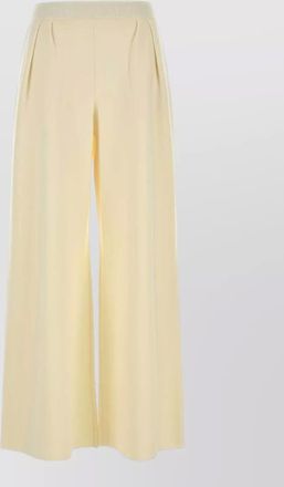 Max Mara virgin wool wide-leg trousers