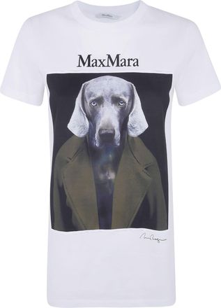 Max Mara T-Shirt Classic Print Mxm Calca