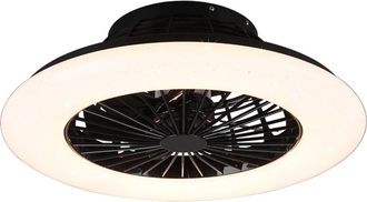 Reality Trio Lighting Stralsund Led Fan And Ceiling Lamp 30w 3000k-6500k R62522132