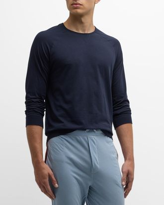 Paul Smith Mens Cotton Long Sleeve T-Shirt