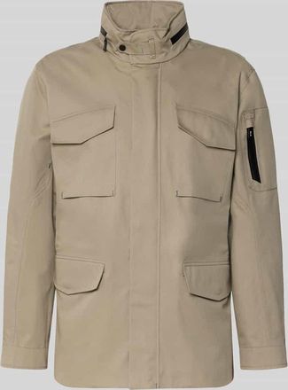 G-Lab Jacke mit Stehkragen und Pattentaschen Modell DEFENDER in Sand, Gr&ouml;&szlig;e XXL