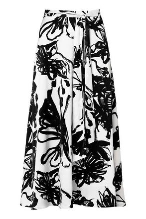 Mart Visser Carissa Print Rok Zwart / Wit
