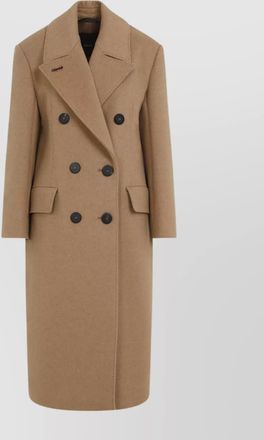 Max Mara certain double-breasted long coat