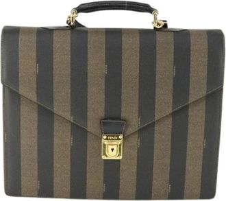 Fendi Pre-owned Vintage Handtas - Heren - Vintage Handtas - Bruin - ONE Size - Vintage