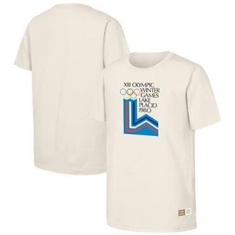 Outerstuff Mens Natural 1980 Lake Placid Games Olympic Heritage T-Shirt at Nordstrom, Size Xx-Large