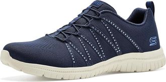 Skechers Virtue - She Sparkles Womens Shoes Navy : 9.5 B - Medium, Textile