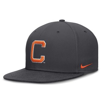 Nike Clemson Pro Nike Mens Dri-FIT College Fitted Hat in Grey | NC1106FCLN-V93