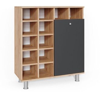 Vicco Mueble De Ba&ntilde;o Fynn, Antracita, 78.4 X 91.6 Cm