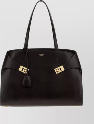 Ferragamo chic hug shopping tote bag