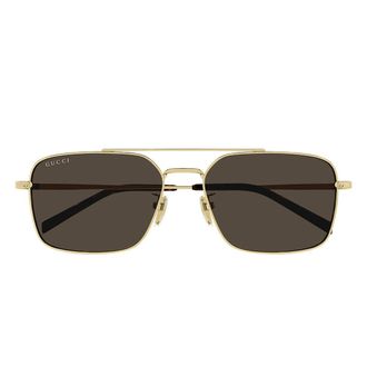 Gucci Sunglasses Gg1957 Sa 002 Gold/Brown Men