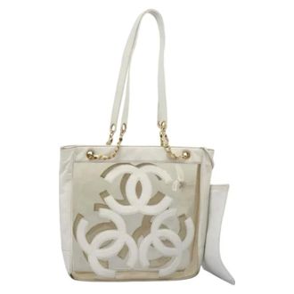 Chanel Pre-owned Vinilo bolsos-chanel - Pre-owned - Mujer - Blanco - ONE SIZE