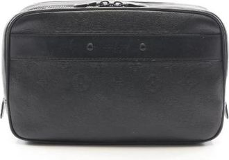 Louis Vuitton Tweedehands leren Louis Vuitton tassen - Heren - Vintage Tassen - Zwart - ONE Size - Vintage
