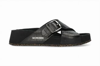 Mephisto Womens Berrie Sandal In Black