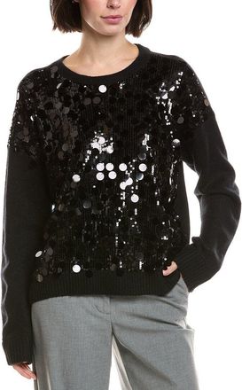 Vince Camuto Multi Paillette Crewneck