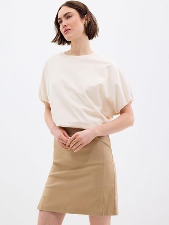 Contemporaine Womens Stretch bengaline skort