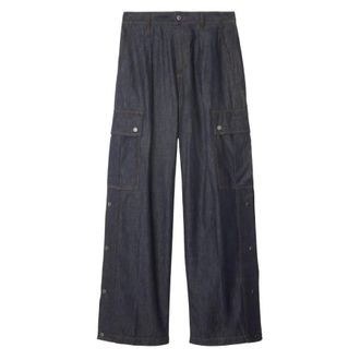 Burberry Cotton Denim Cargo Jeans, Waist Size 27