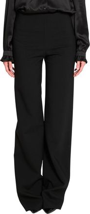 Gucci Black Regular Flat Front Pant