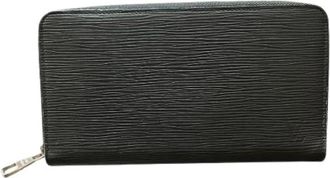 Louis Vuitton Pre-owned Wallets, male, Black, Size: ONE SIZE Pre-owned Zippy Organizer Epi Wallet
