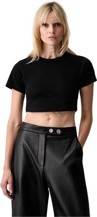 The Attico Dames, Tops, Zwart, Maat: XS