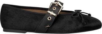 Alma En Pena Wijde gesp ballerina - Dames - Ballerinas - Zwart - 39 EU - Schoenen