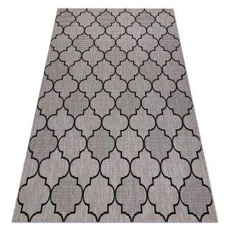 RugsX RugsX Floorlux Rug in Grey | Size: 200 cm x 290 cm
