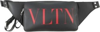 Valentino Pre-owned Belt Bags, female, Black, Size: ONE SIZE Pre-owned Leather Belt Bag