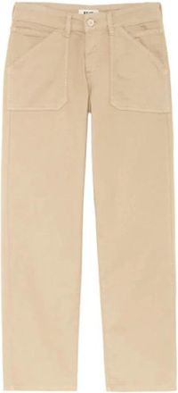 Five Jeans Lourdes Broeken - Dames - Vrijetijds broeken - Beige - W26 - Katoen - Broeken