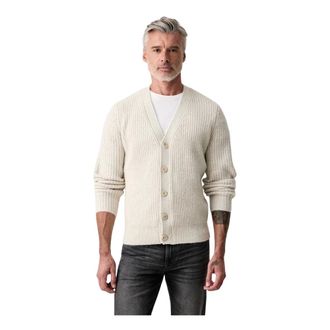 Guess Cardigan Nicholas - - Knitwear - Uomo - Beige - M