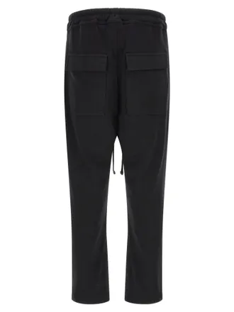 Thom Krom Organic Cotton Jersey Joggers - Black