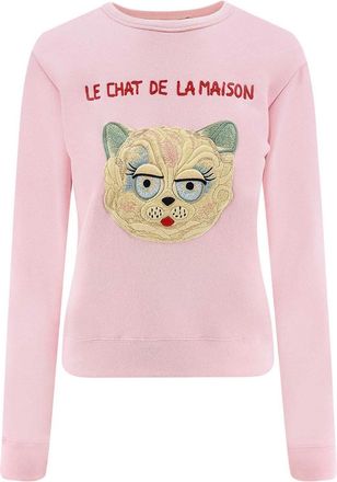 Valentino Cotton sweatshirt Le Chat de la Maison
