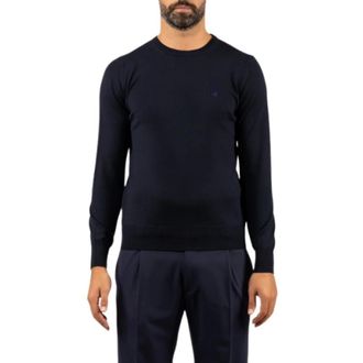 Brooksfield Maglione Girocollo - - Knitwear - Uomo - Blu - S