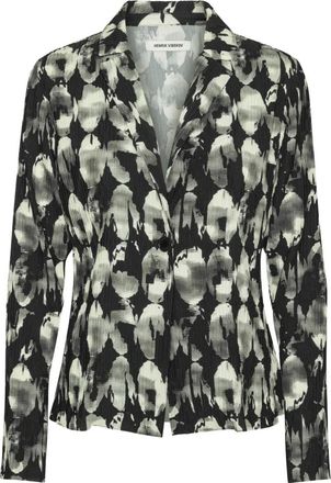 Henrik Vibskov pliss&eacute; blazer - Black