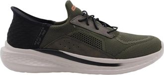 Skechers Stijlvolle Sneaker met Burrito Design - Heren - Sneakers - Groen - 48 1/2 EU - Schoenen