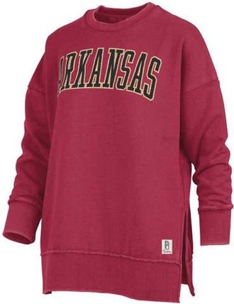 Pressbox Womens Pressbox Cardinal Arkansas Razorbacks Stone Gala Oversized T-Shirt at Nordstrom, Size Small