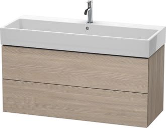 Duravit Duravit L-cube Mueble De Pared, 2 Cajones, 118,4 X 45,9 Cm, Para Vero Air 235012, Color: Decoraci&oacute;n Pino Plata - Lc627903131